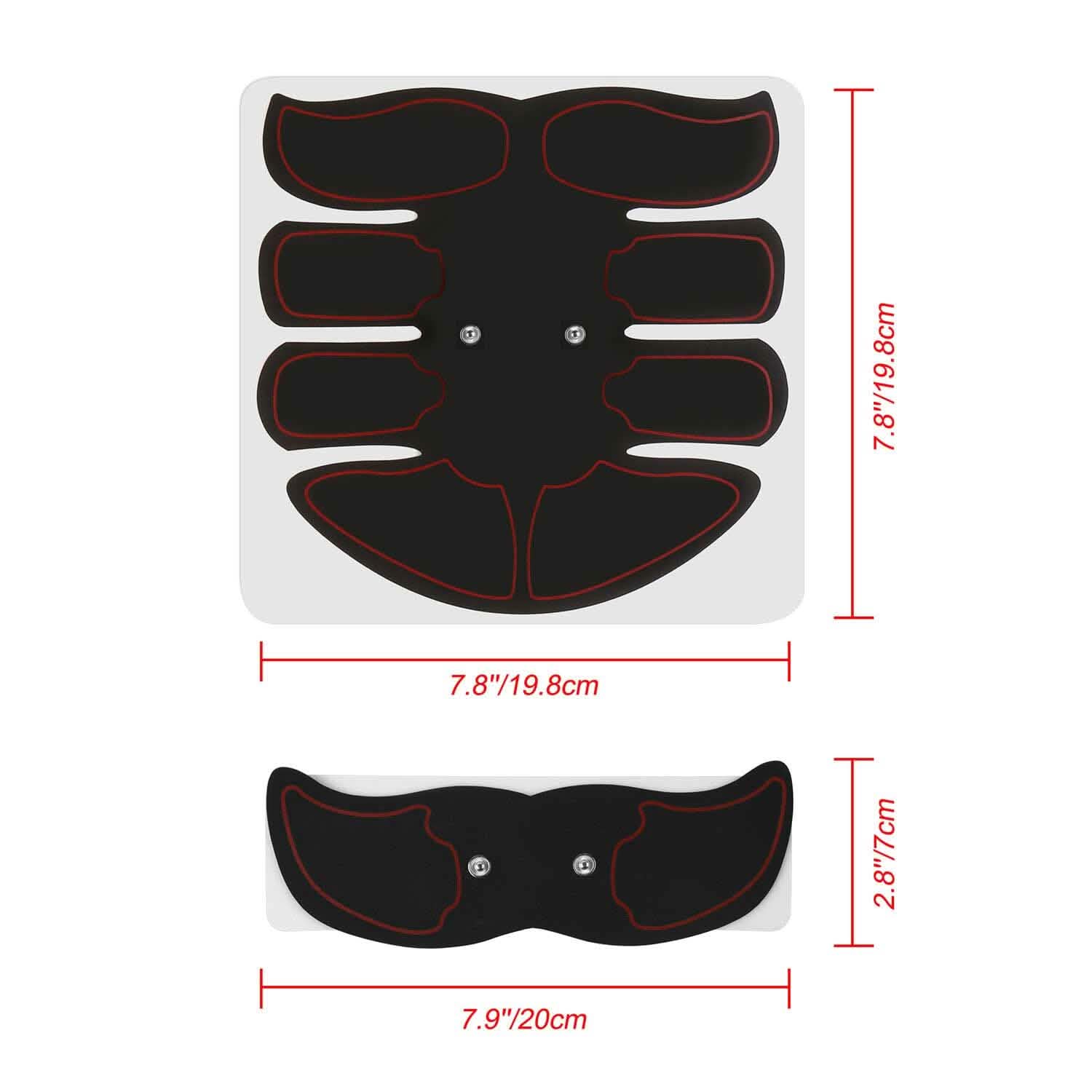 Stimulateur abdominal EMS avec 6 modes