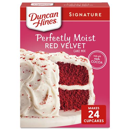 Préparation pour gâteau signature Duncan Hines, Red Velvet, 432 g