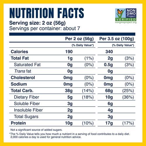 Barilla Protein+ (Plus) Pâtes Penne - Protéines de Lentilles, Pois Chiches & Pois - Bonne Source de Protéines Végétales - Pâtes Protéinées - Sans OGM - Certifié Casher - Boîte de 411 g (7 Portions Par Boîte)