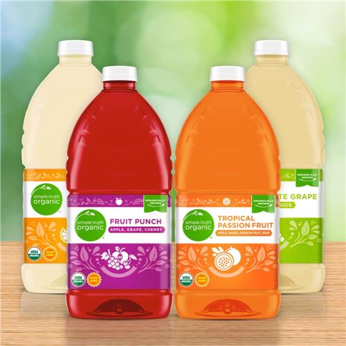 Boisson aux fruits biologique Simple Truth, 1,89 L