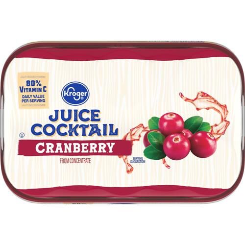 Kroger Cocktail de jus de canneberge 6 bouteilles / 237 ml