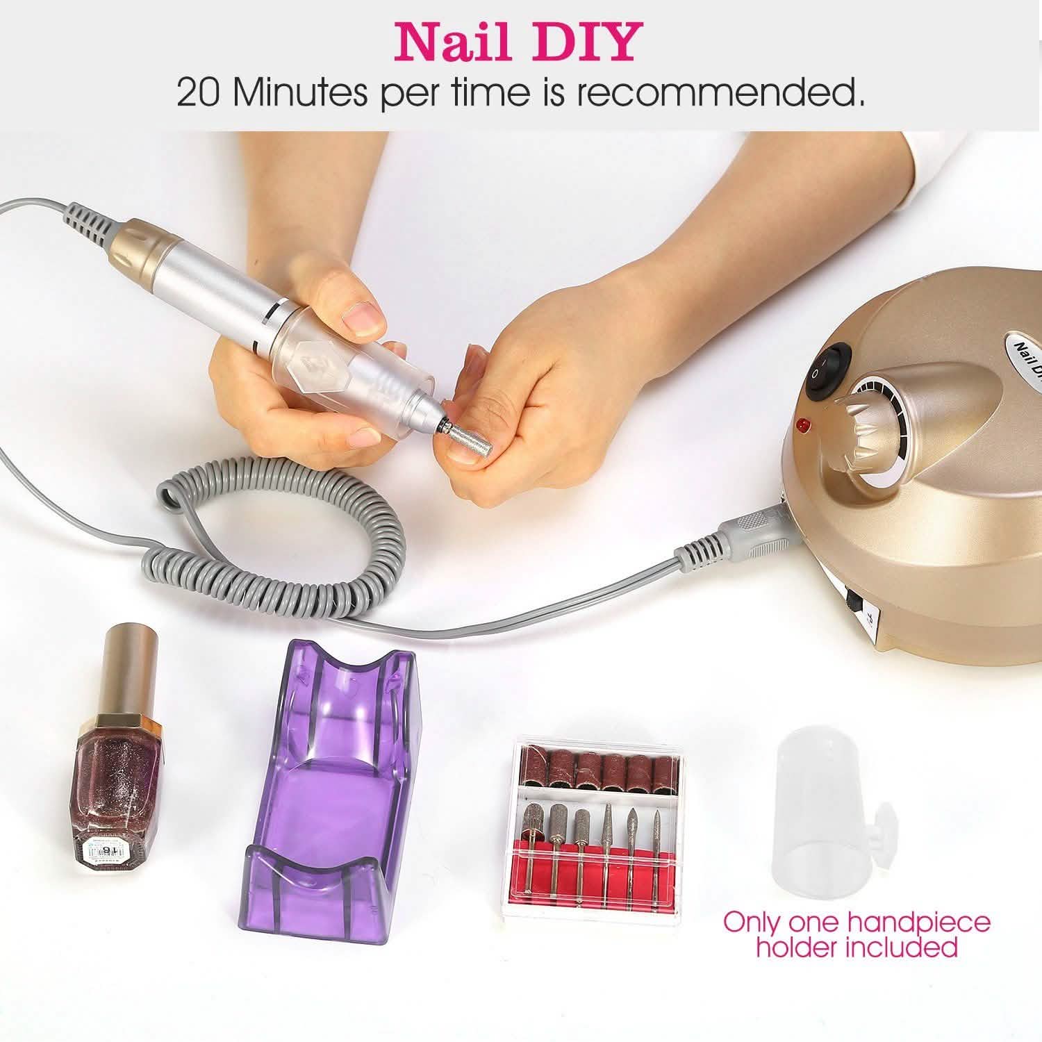 Machine à percer les ongles en acrylique