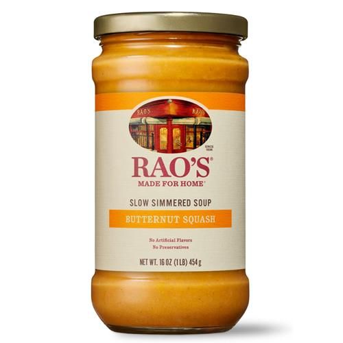 Soupe de courge musquée Rao's Made For Home, 453 g, soupe italienne traditionnelle prête à servir, préparée avec des légumes de première qualité