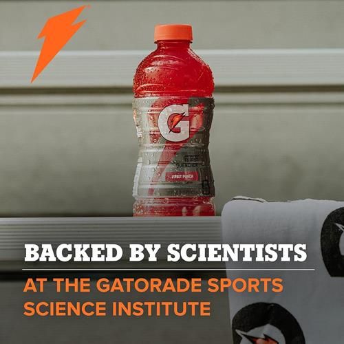 Gatorade Thirst Quencher, Orange, 20 Fl Oz (Pack Of 8)