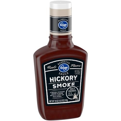Sauce BBQ Kroger Saveur fumée de noix de pécan 510 g