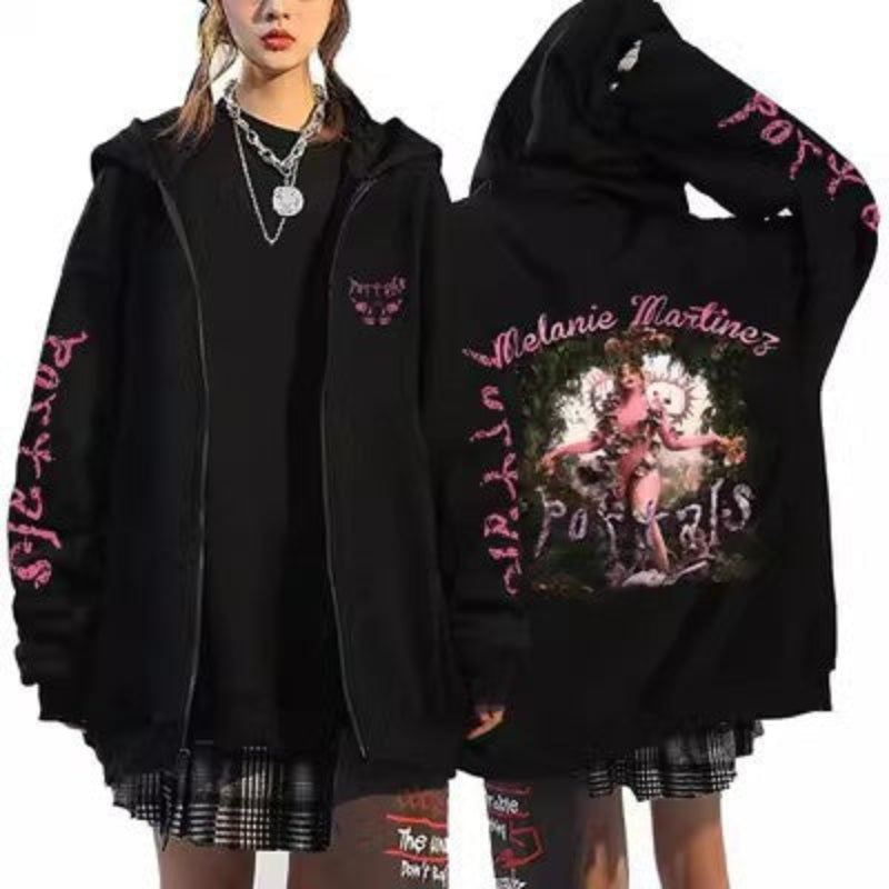 Cardigan zippé en maille décontracté pour femme