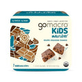 Gomacro Kids Macrobar Barres Tendres Biologiques et Véganes - Double Chocolat Brownie (Barres de 25 g, Paquet de 7)