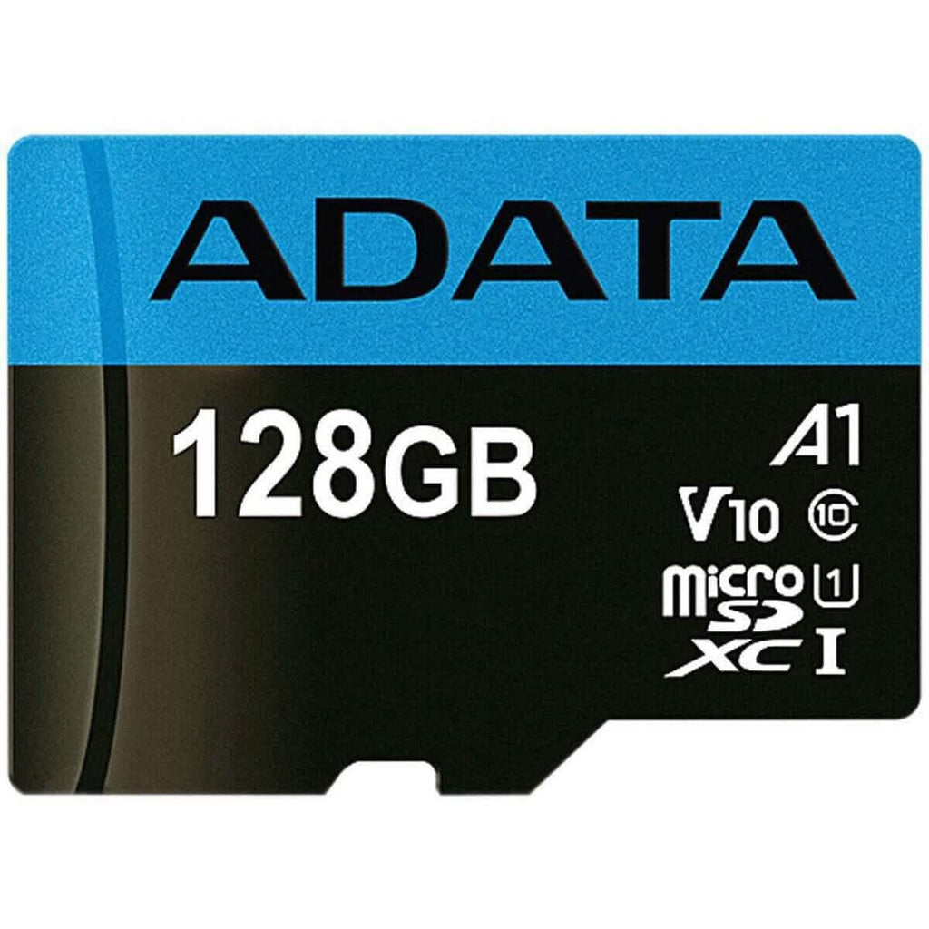 Carte mémoire ADATA 128 Go Classe 10 MicroSD avec adaptateur pour smartphones/tablettes (reconditionnée)