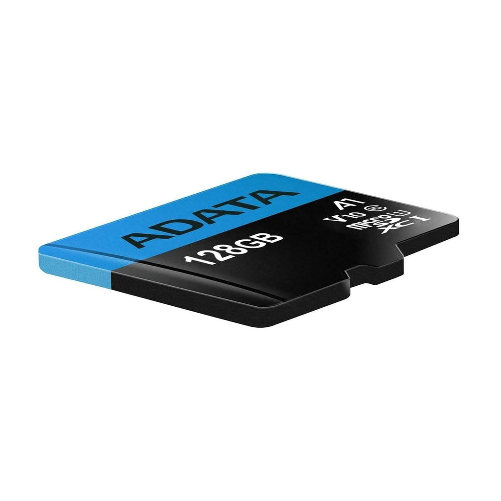 Carte mémoire ADATA 128 Go Classe 10 MicroSD avec adaptateur pour smartphones/tablettes (reconditionnée)