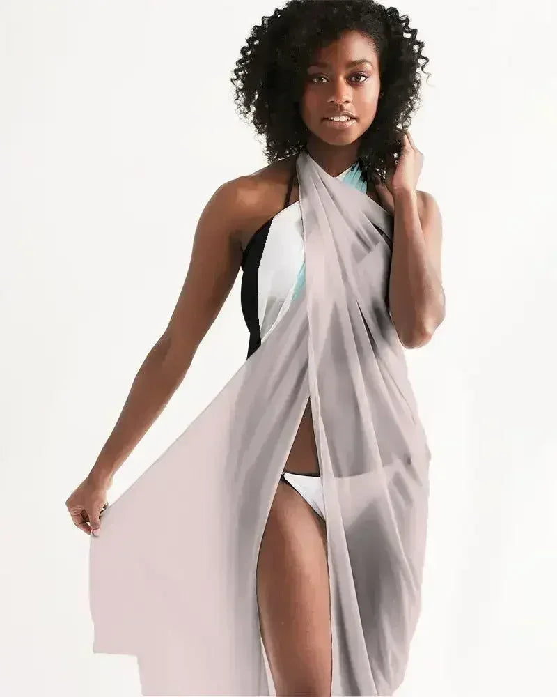 Cache-maillot color block pastel