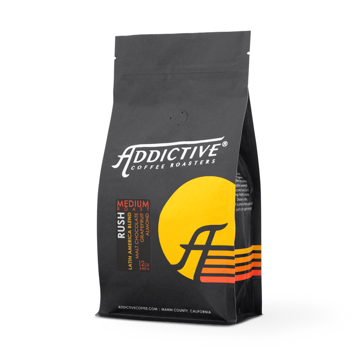 Addictive Coffee Roasters - Grains de café « Rush » (340 g)
