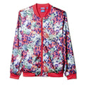 adidas Originals Fille Veste en satin rose - Multicolore/Blanc