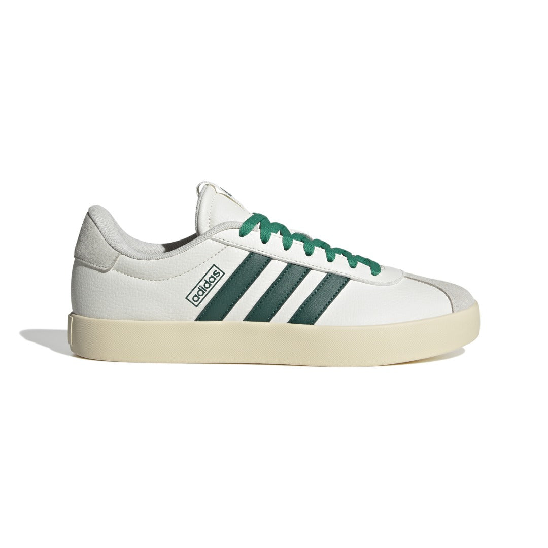adidas Homme VL Court 3.0 (Blanc / Vert Écologique / Vert Court)