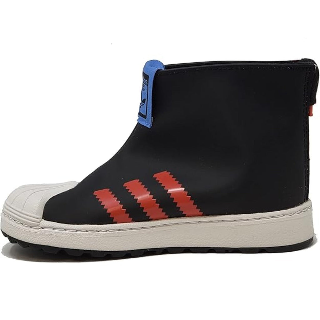 adidas Tout-petit Superstar 360 Rain (Noir / Rouge vif / Bleu focus)