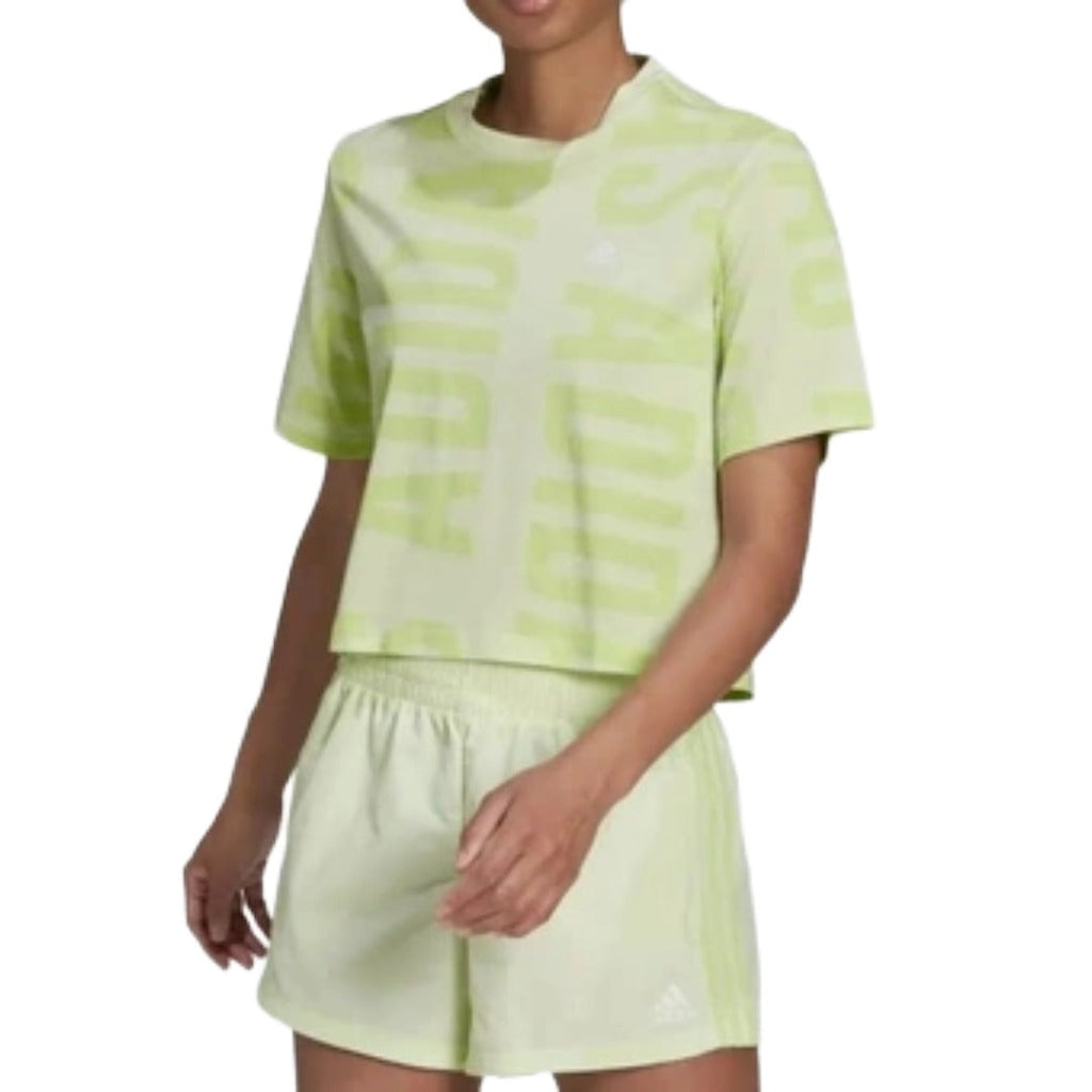 Haut court BLUV Q2 adidas pour femme