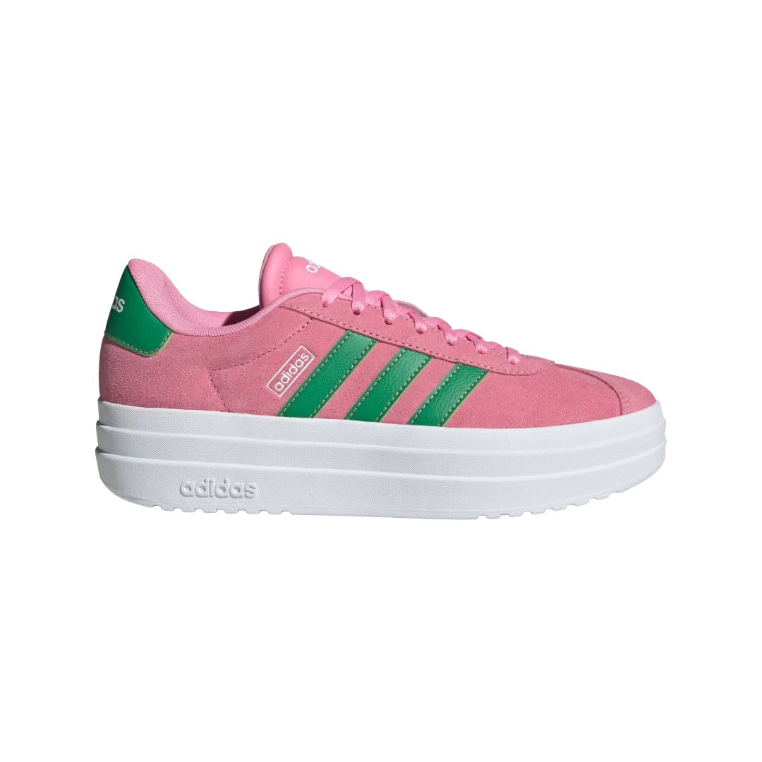 adidas VL Court Bold pour femme (Rose Extase / Vert / Blanc Nuage)