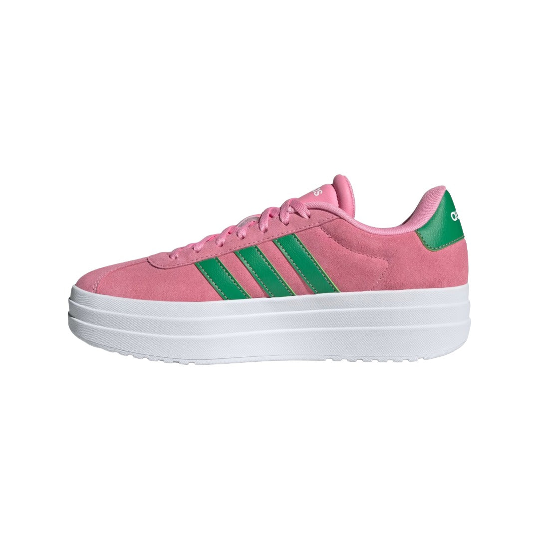 adidas VL Court Bold pour femme (Rose Extase / Vert / Blanc Nuage)