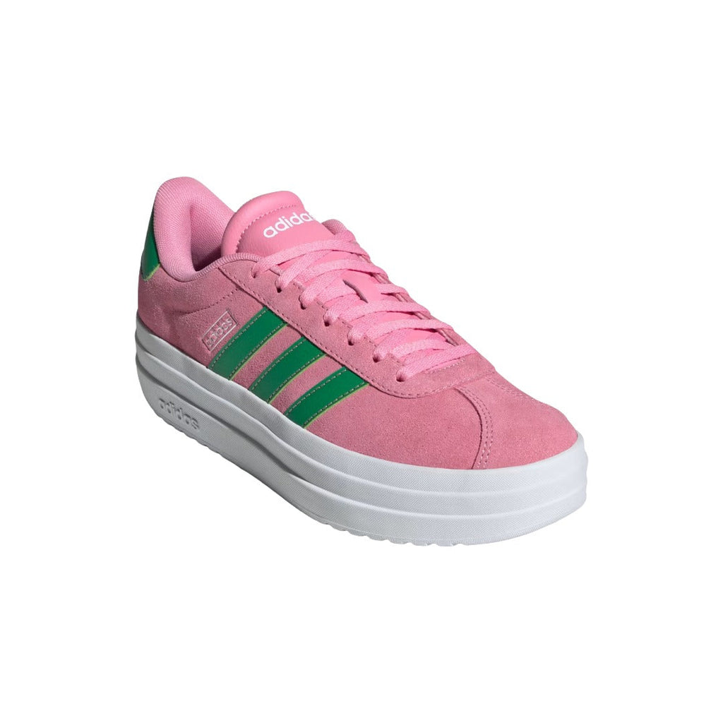 adidas VL Court Bold pour femme (Rose Extase / Vert / Blanc Nuage)