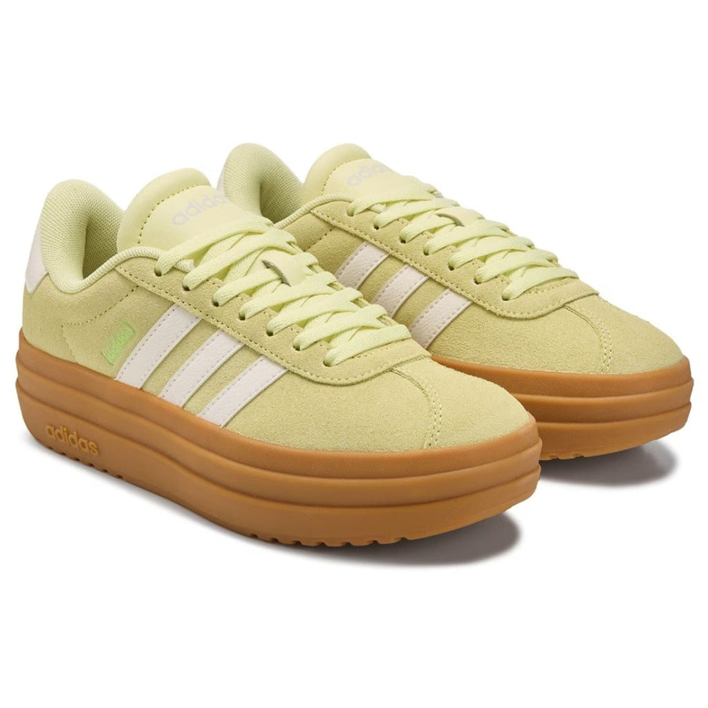 adidas VL Court Bold pour femme (jaune glacé / blanc cassé / citron vif)