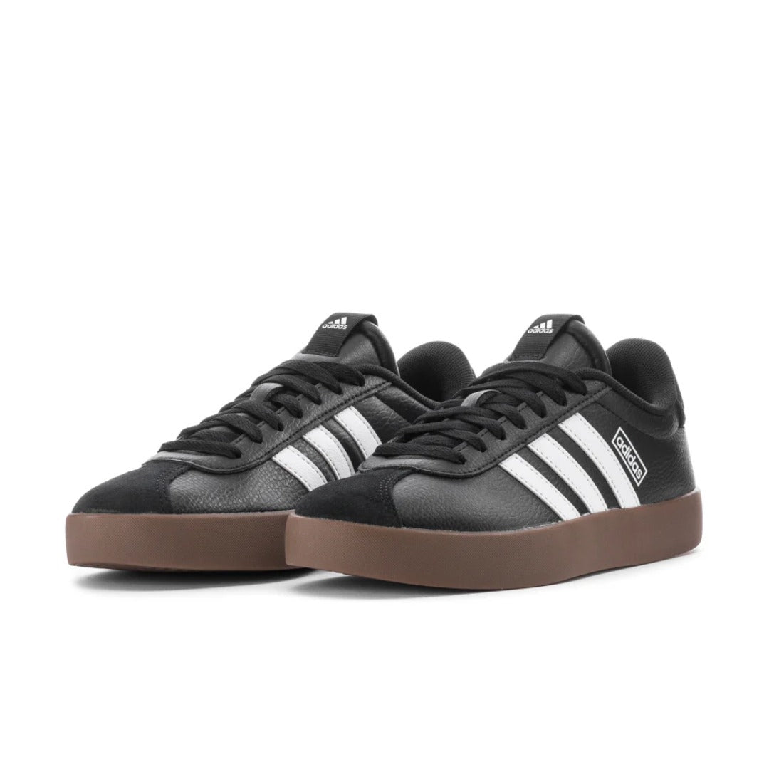 adidas VL Court 3.0 pour femme (noir / blanc cassé / gomme)