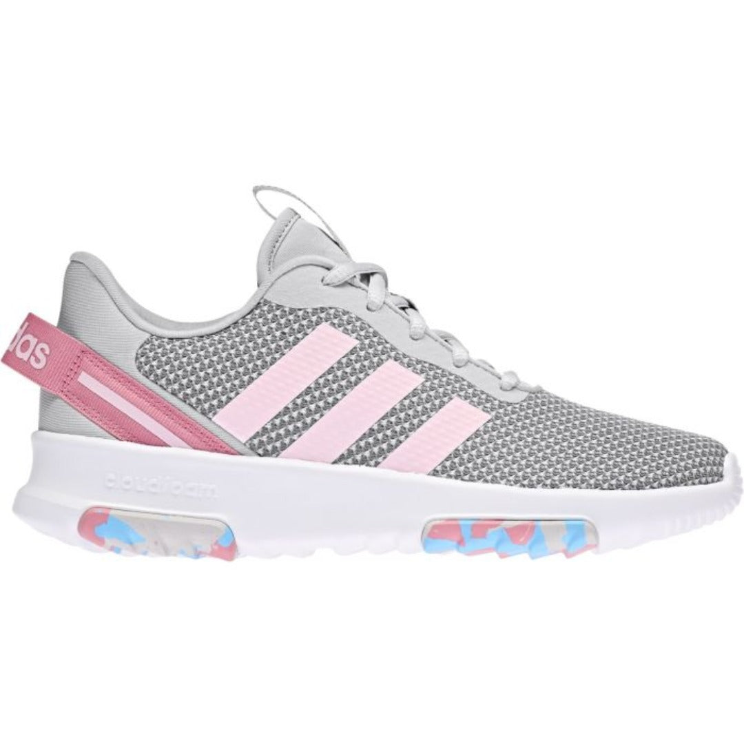 adidas Racer TR 2.0 pour enfant (Gris deux / Rose clair / Teinte rosée)