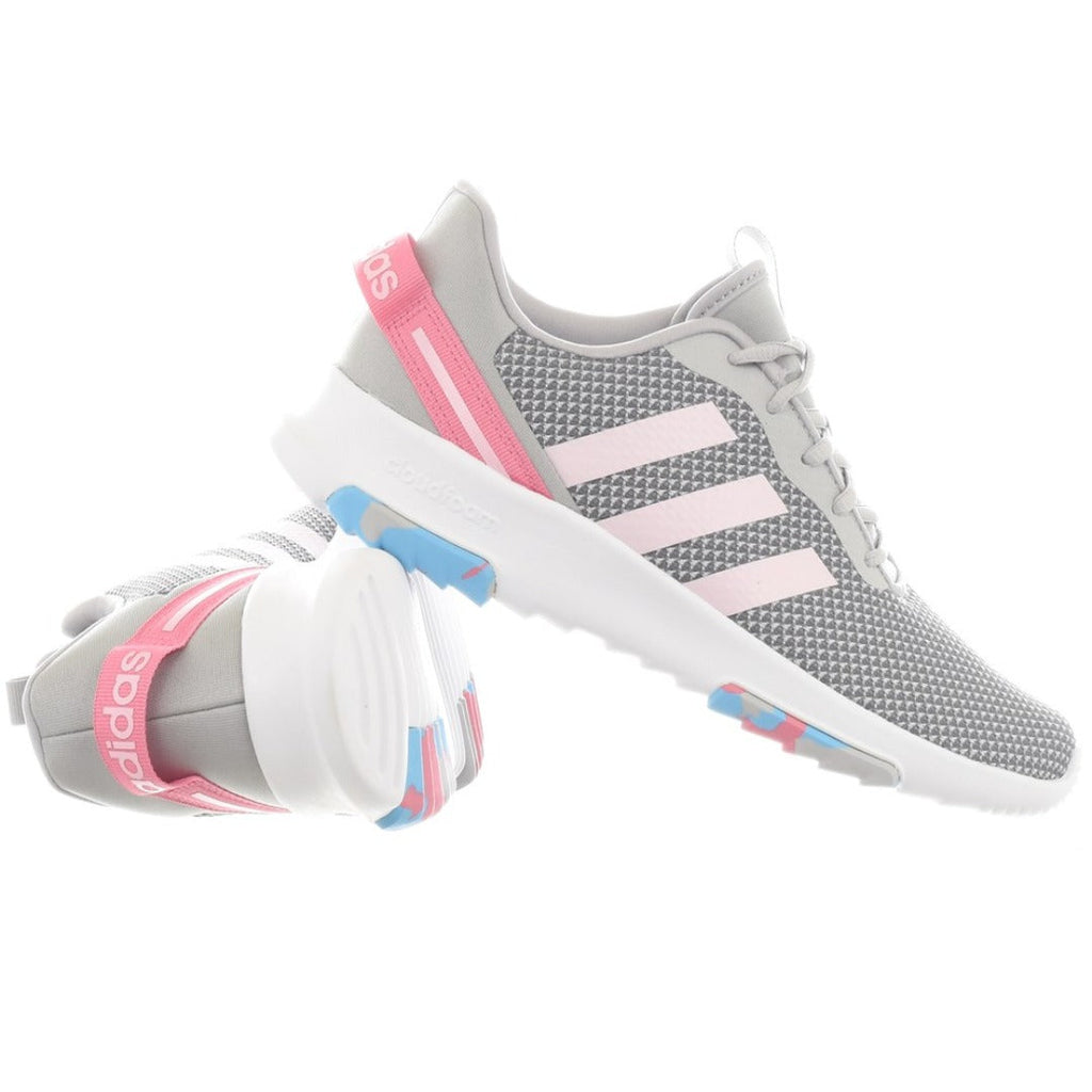 adidas Racer TR 2.0 pour enfant (Gris deux / Rose clair / Teinte rosée)