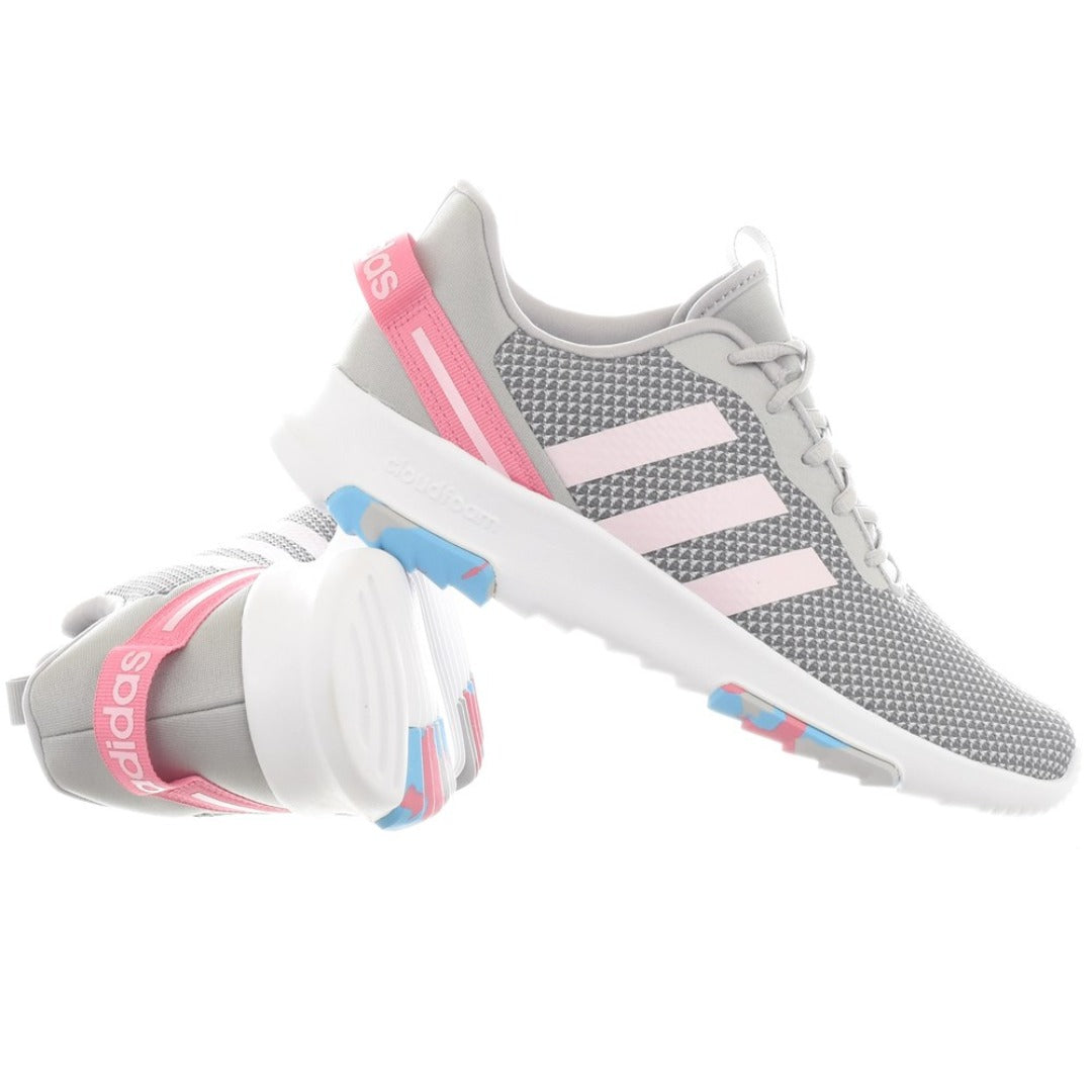 adidas Racer TR 2.0 pour enfant (Gris deux / Rose clair / Teinte rosée)