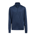 Haut de survêtement garçon adidas ¼ Zip Solid Heather - Marine