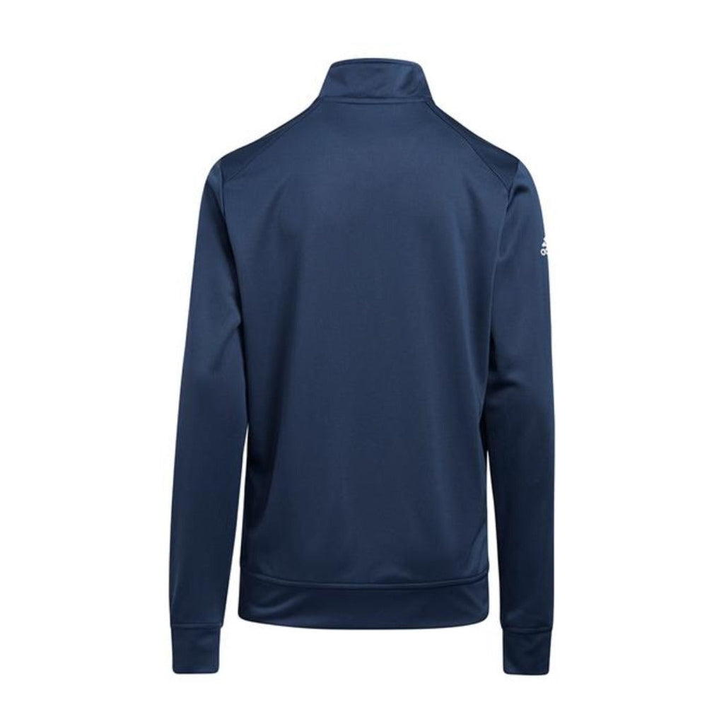 Haut de survêtement garçon adidas ¼ Zip Solid Heather - Marine