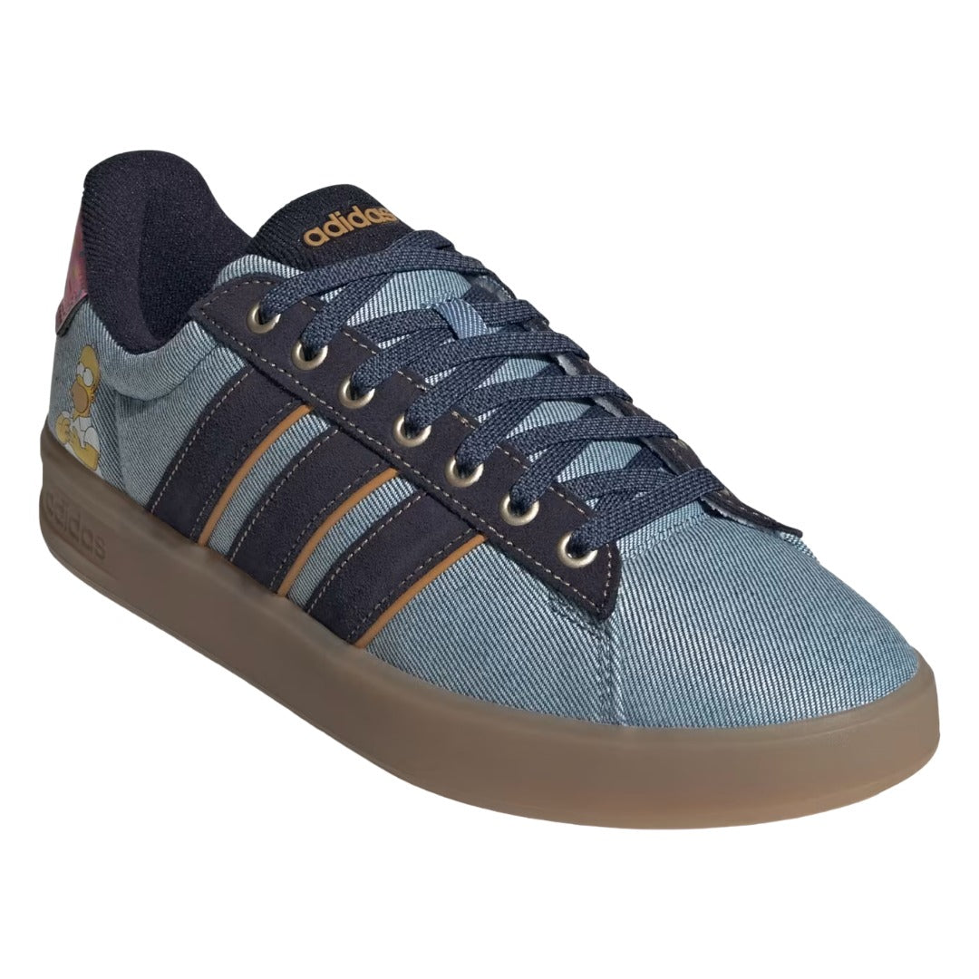 adidas Grand Court 3.0 Sneaker pour homme - Non teint/Legend Ink/Mesa