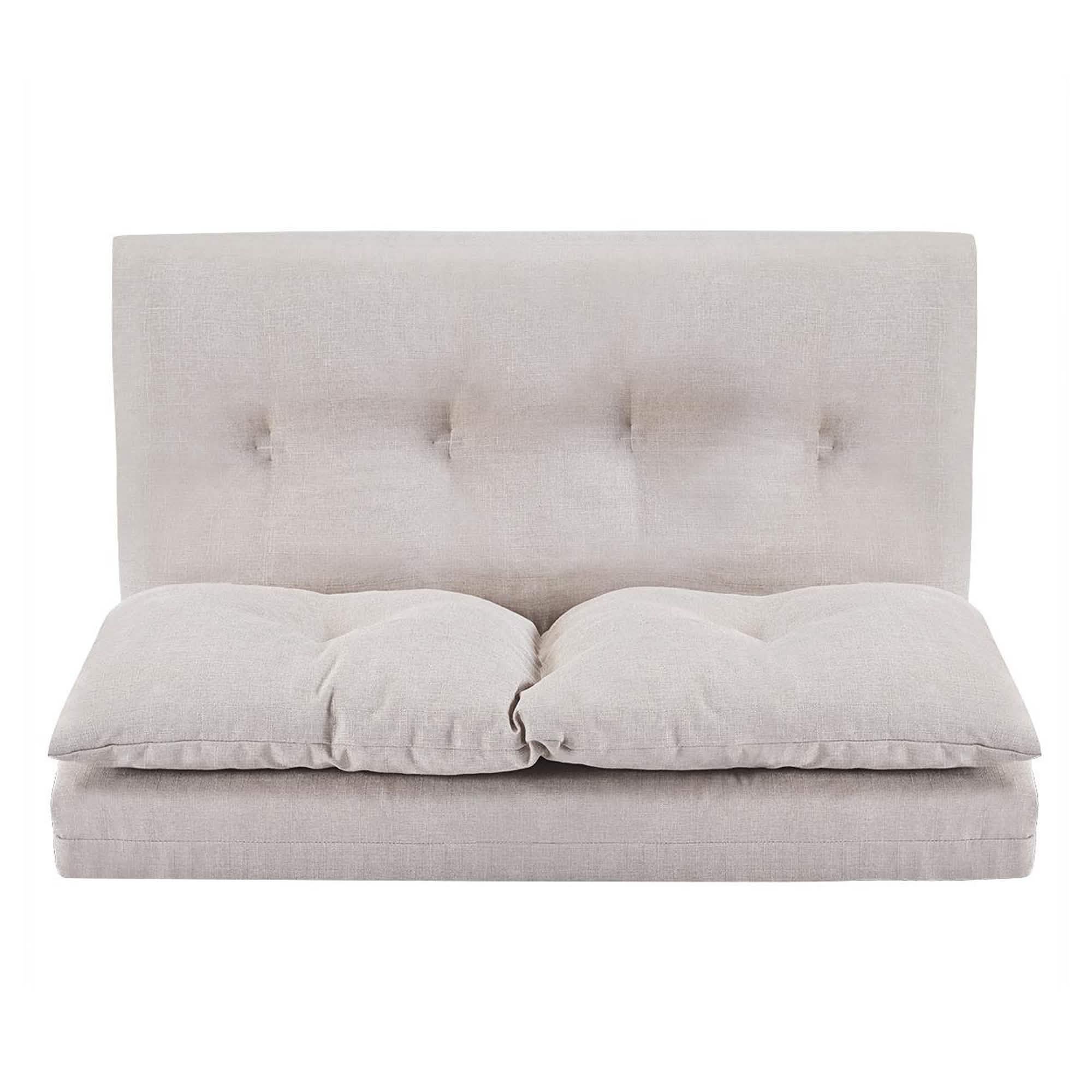 Chaise longue pliante réglable en tissu, canapé de sol et canapé