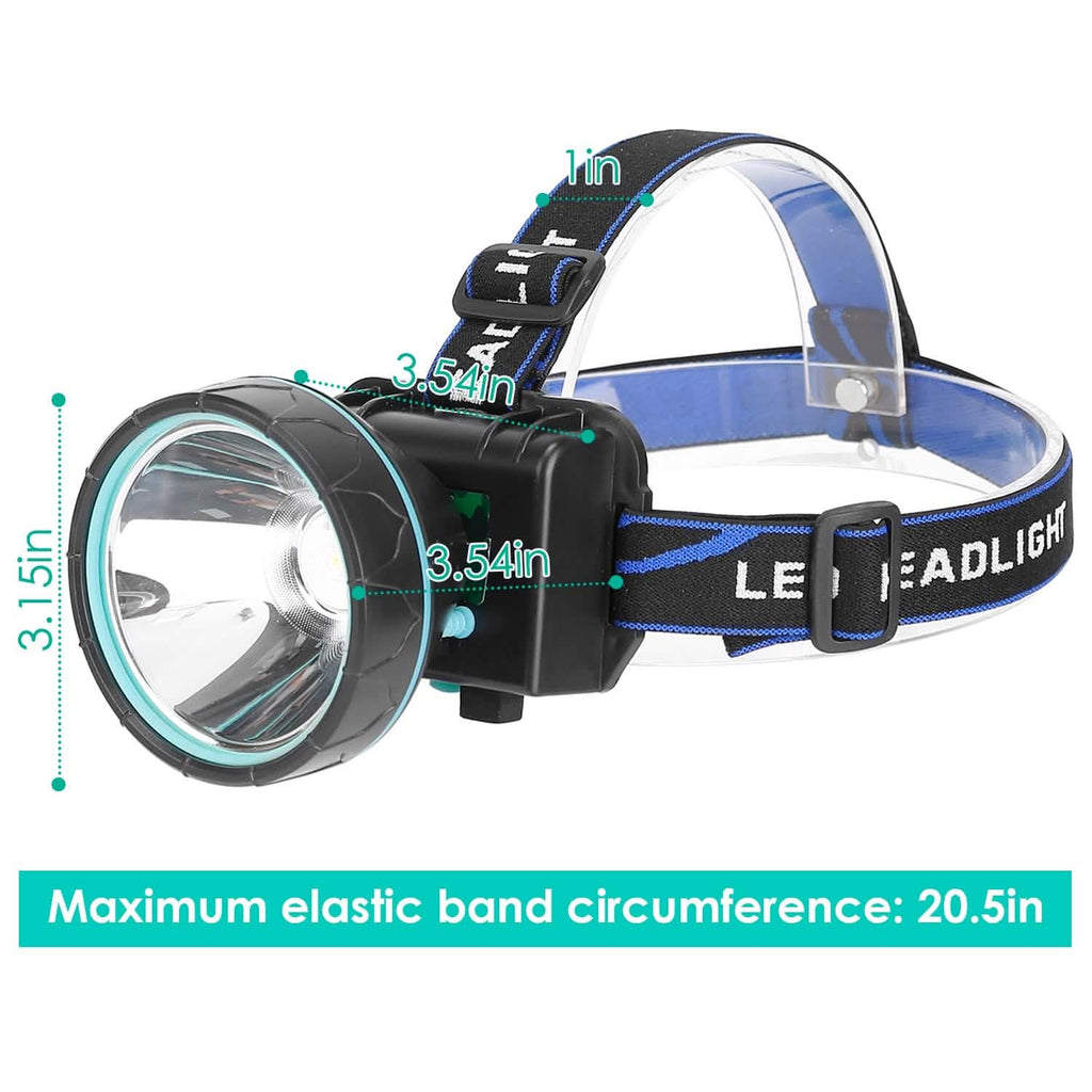 Phare-projecteur à LED rechargeable et réglable