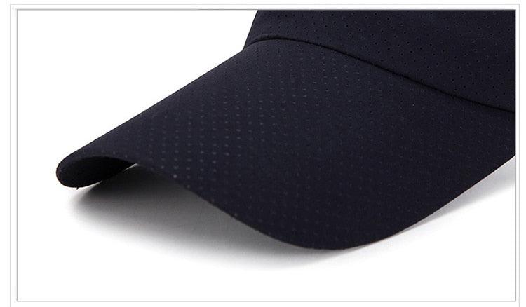 Chapeaux d'été réglables respirants Hommes Femmes Protection solaire Sports Golf Tennis Visière Chapeau Visière réglable Protection UV Top vide Solide Sports Extérieur Course Protection solaire Casquette résistante