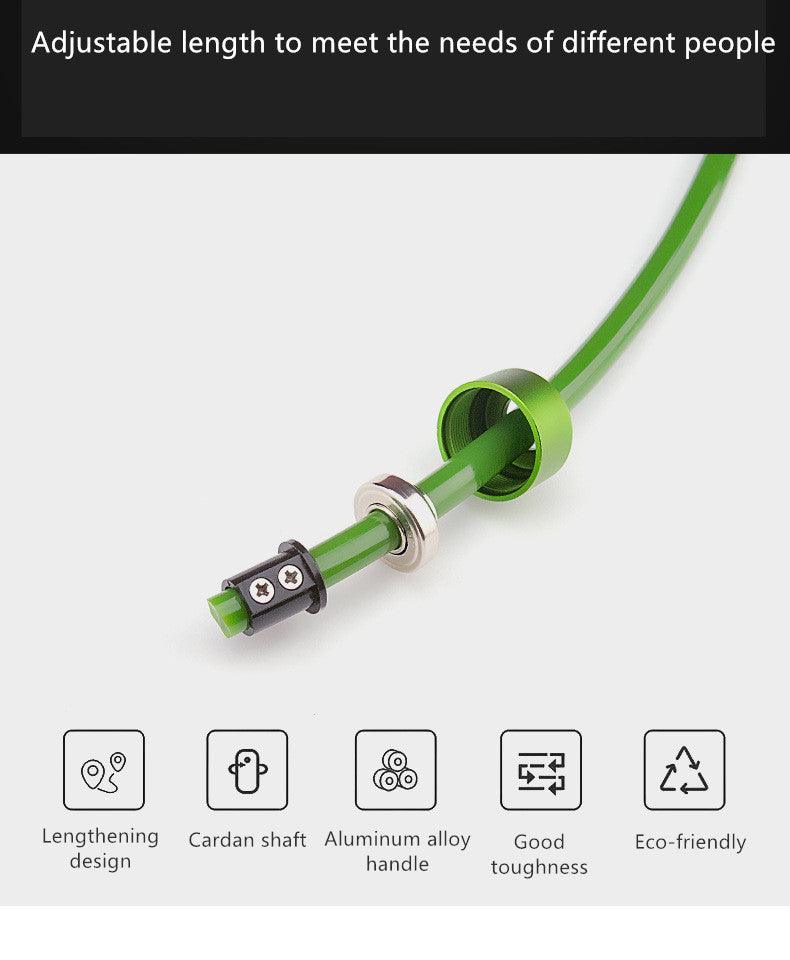 Corde à sauter lestée réglable Cordes à sauter lourdes avec câble extra épais réglable Poignées en aluminium et silicone Roulements à billes à grande vitesse Corde à sauter de qualité supérieure pour l'entraînement de boxe et les exercices de saut
