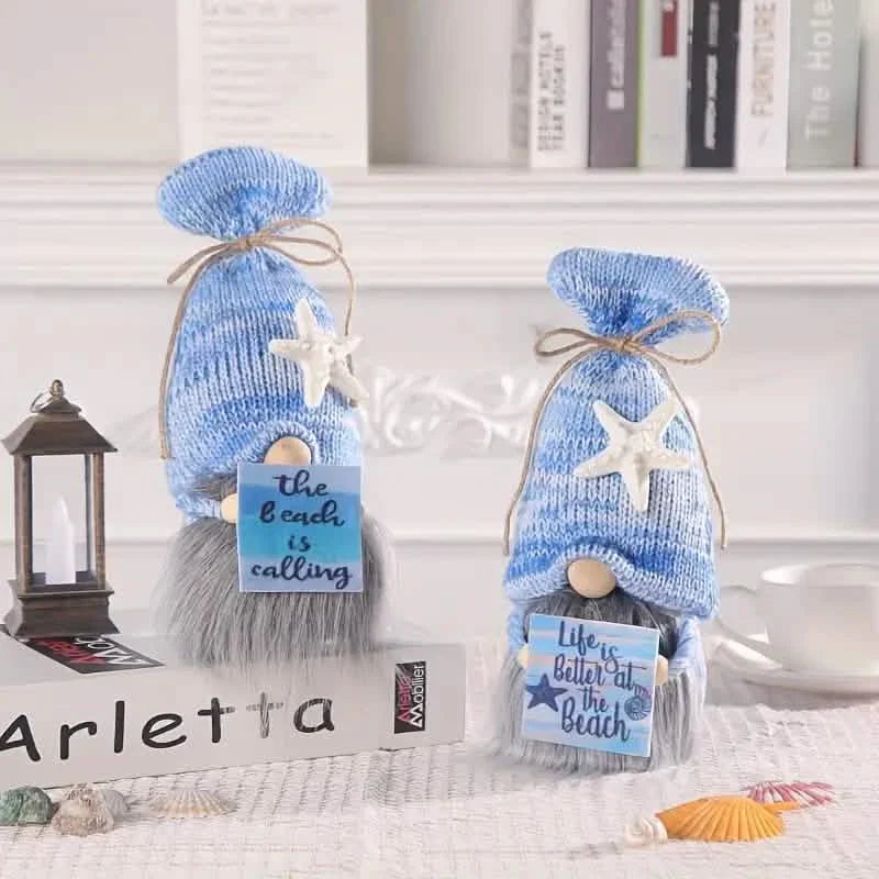 Adorable poupée en peluche de gnome marin