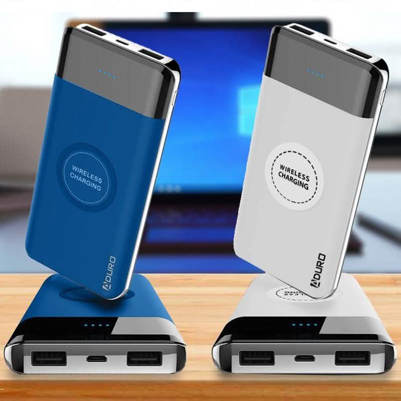 Aduro PowerUp Batterie de secours sans fil 10 000 mAh double-USB