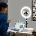 Aduro U-Stream Studio de streaming à domicile avec anneau lumineux de 10 pouces et trépied