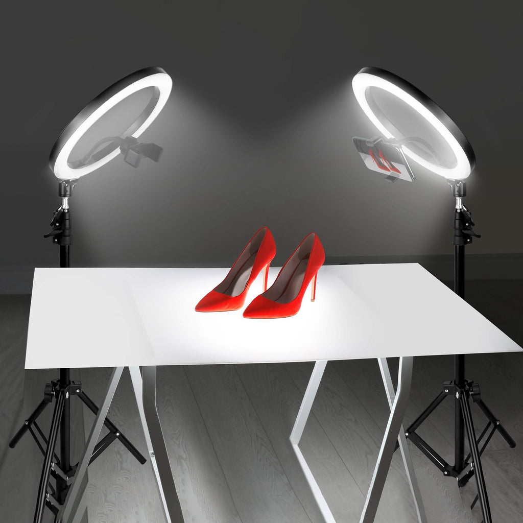 Aduro U-Stream Studio de streaming à domicile avec anneau lumineux de 10 pouces et trépied
