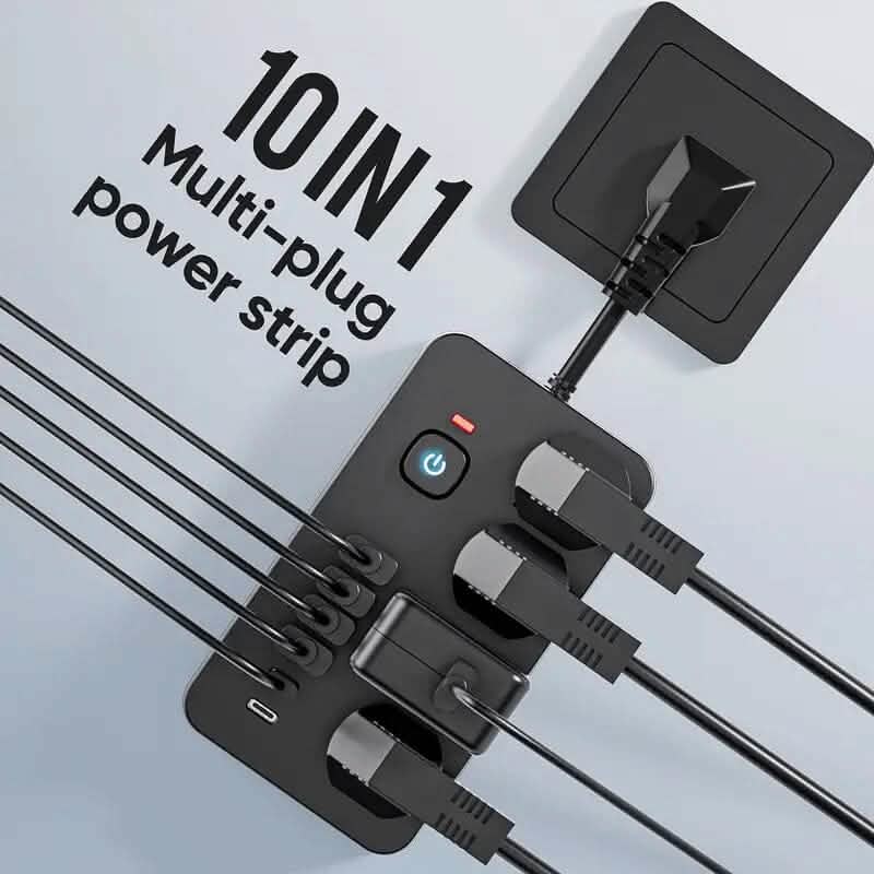 Multiprise électrique avancée 10-en-1