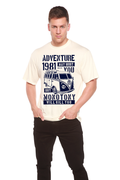 T-shirt graphique à manches courtes en viscose de bambou/coton biologique Adventure 1981 pour homme