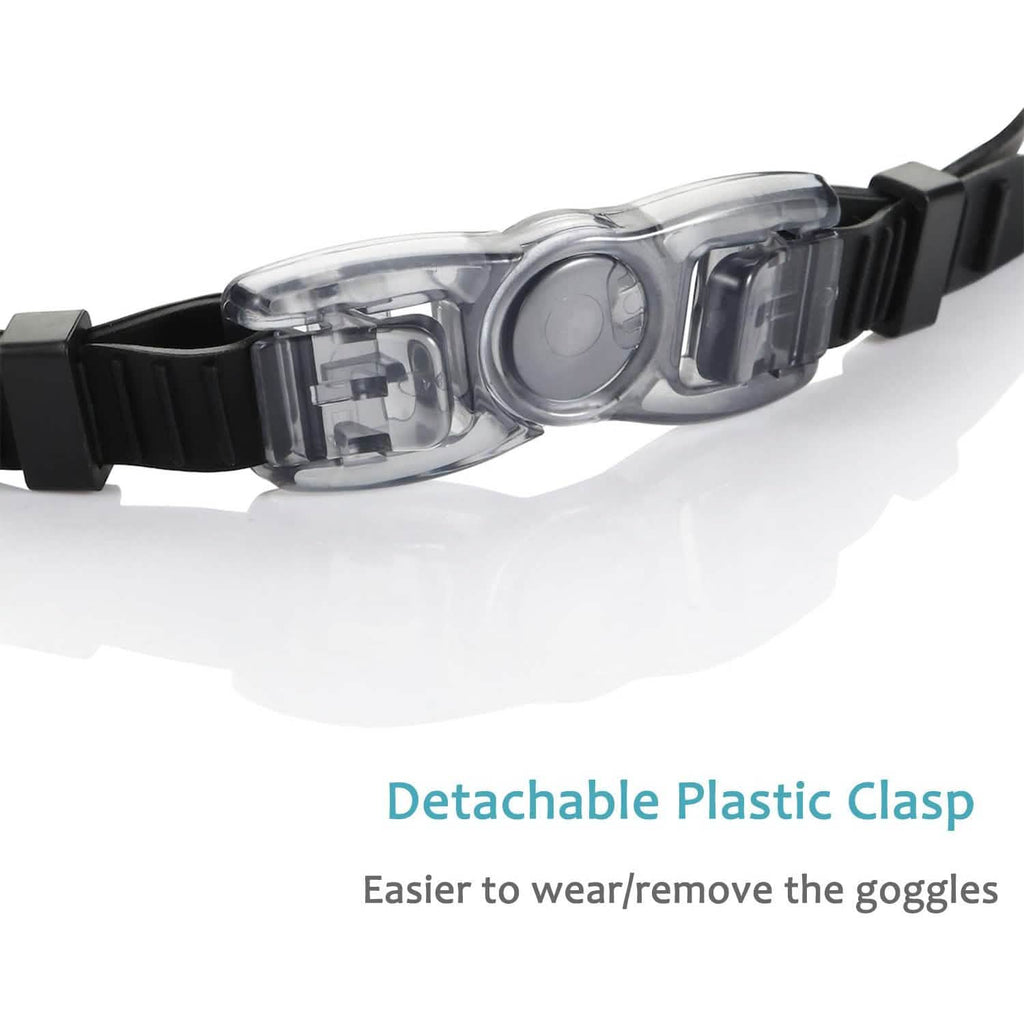 Aegend Lunettes de natation anti-fuite avec protection intégrale