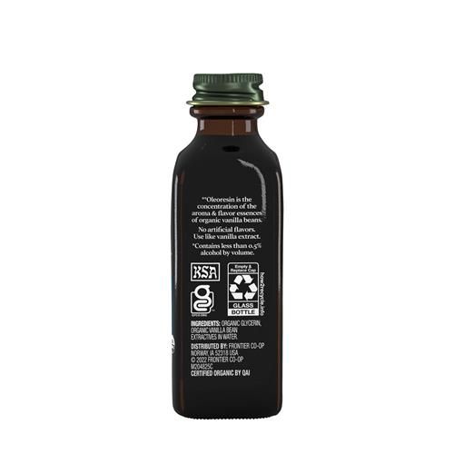 Arôme de vanille sans alcool Simply Organic, Madagascar | Certifié biologique | Sans gluten | Certifié casher | Bouteille en verre de 2 onces