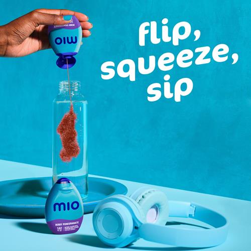 Mio Berry Grenade (Arômes Naturels) Concentré liquide pour boisson, 48 ml