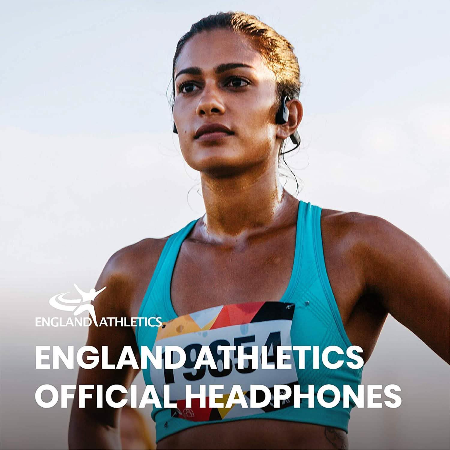 AfterShokz Aeropex - Casque de sport à conduction osseuse Bluetooth à oreille libre