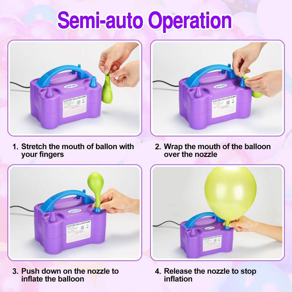 Pompe à ballons électrique AGPTEK