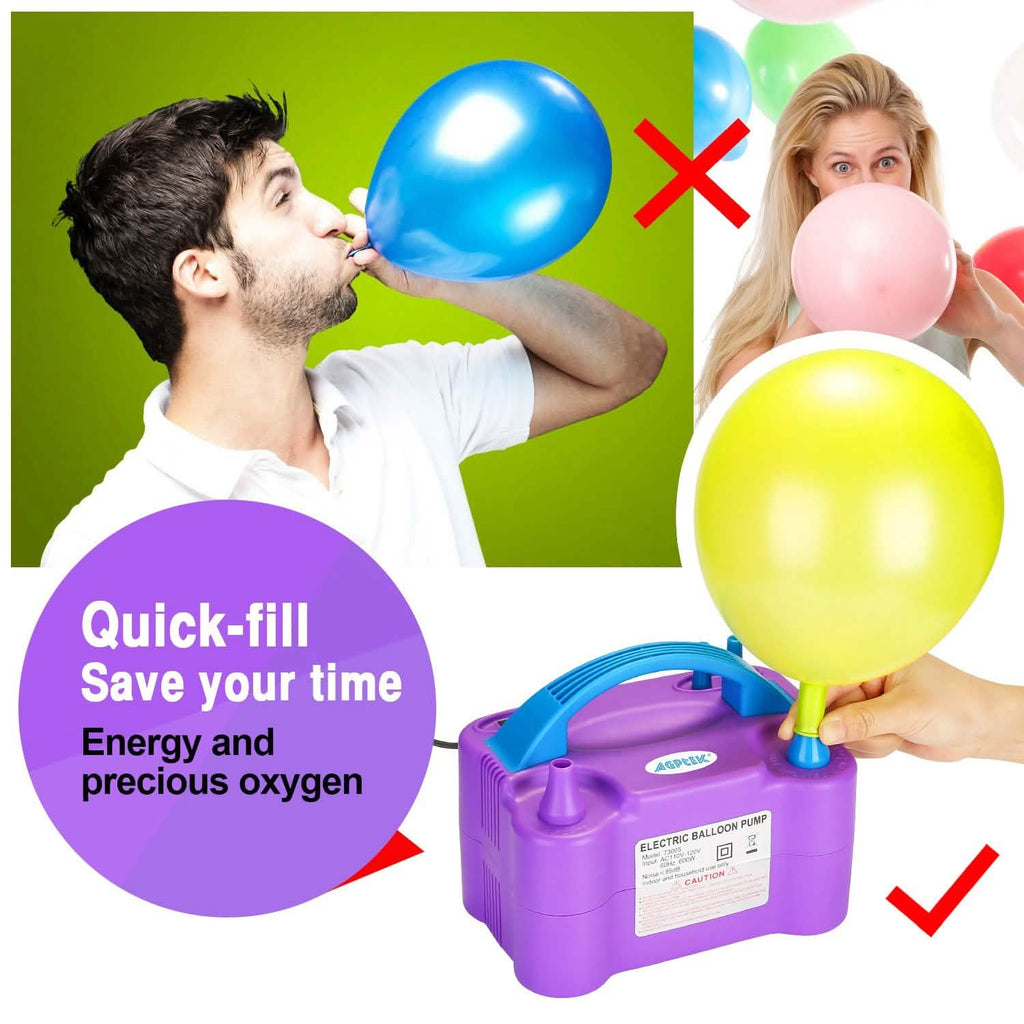 Pompe à ballons électrique AGPTEK