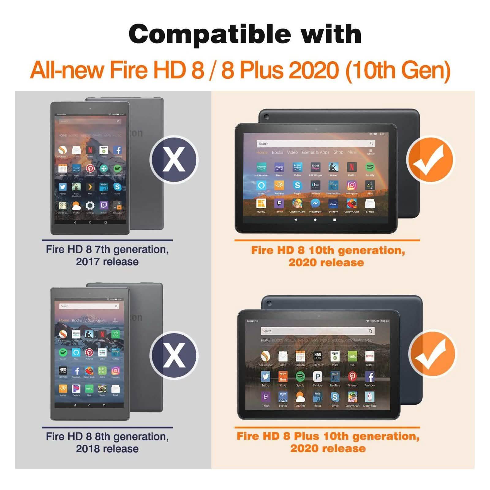 Étui Clavier AGPtEK pour Kindle Fire