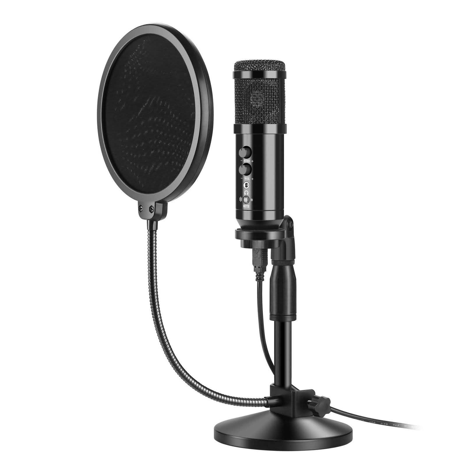 Microphone USB à condensateur AGPtEK