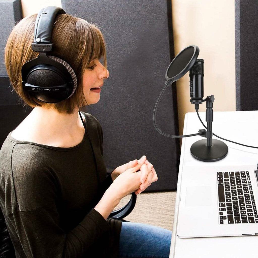 Microphone USB à condensateur AGPtEK