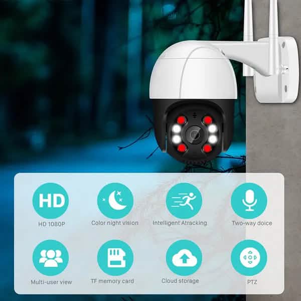 Caméra de sécurité sans fil intelligente avec détection humaine